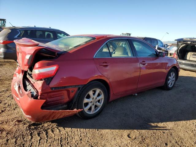 4T1BE46K37U113871 - 2007 TOYOTA CAMRY CE RED photo 3