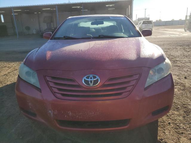 4T1BE46K37U113871 - 2007 TOYOTA CAMRY CE RED photo 5