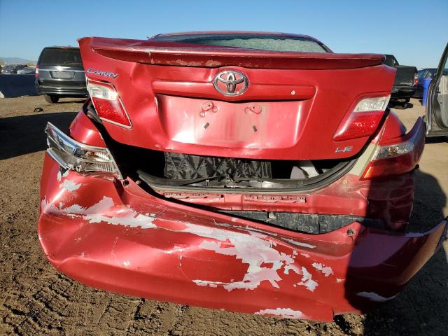 4T1BE46K37U113871 - 2007 TOYOTA CAMRY CE RED photo 6