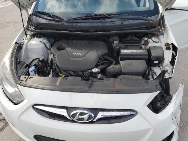 KMHCT5AE3EU190139 - 2014 HYUNDAI ACCENT GLS თეთრი ფოტო 11