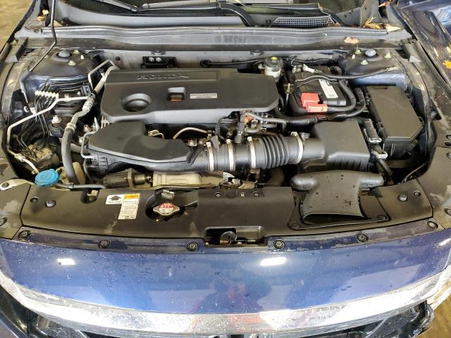 1HGCV2F90JA000433 - 2018 HONDA ACCORD TOURING ლურჯი ფოტო 11