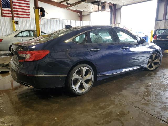 1HGCV2F90JA000433 - 2018 HONDA ACCORD TOURING ლურჯი ფოტო 3