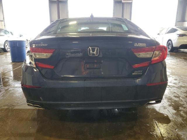 1HGCV2F90JA000433 - 2018 HONDA ACCORD TOURING ლურჯი ფოტო 6
