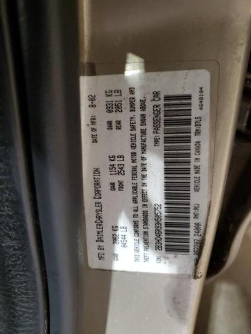 2B3HD46R93H505752 - 2003 DODGE INTREPID SE ოქროსფერი ფოტო 12