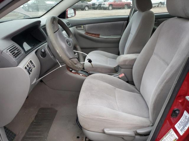 1NXBR32E96Z690174 - 2006 TOYOTA COROLLA CE მუქწითელი ფოტო 7