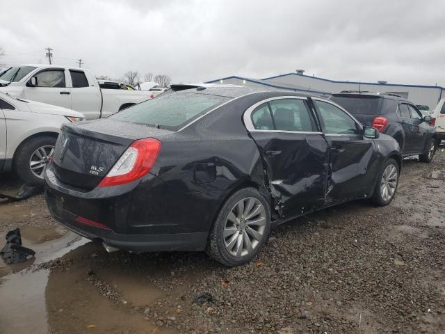 1LNHL9EKXDG618086 - 2013 LINCOLN MKS BLACK photo 3