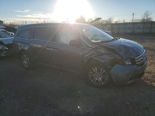 5FNRL5H62DB031973 - 2013 HONDA ODYSSEY EXL GRAY photo 4