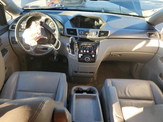 5FNRL5H62DB031973 - 2013 HONDA ODYSSEY EXL GRAY photo 8