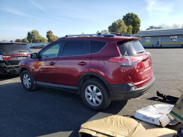 JTMBFREV2JD225255 - 2018 TOYOTA RAV4 LE Қызыл фото 2