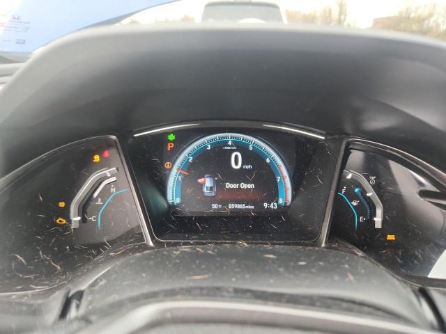 SHHFK7H59JU239464 - 2018 HONDA CIVIC EX BLUE photo 9