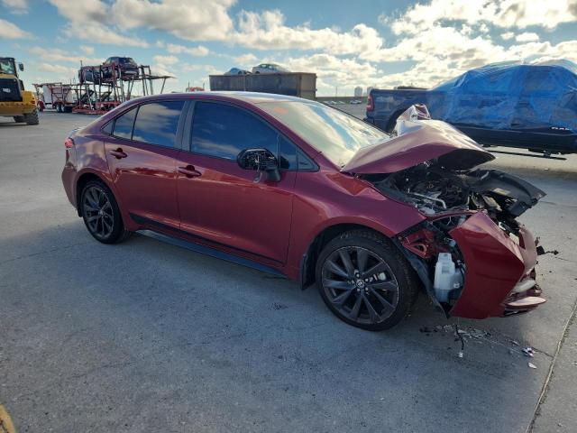 5YFS4MCE6PP143594 - 2023 TOYOTA COROLLA SE Бордовий фото 4