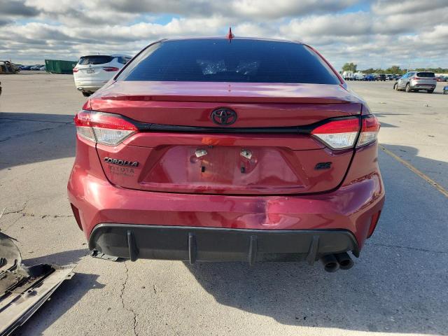 5YFS4MCE6PP143594 - 2023 TOYOTA COROLLA SE Бордовий фото 6