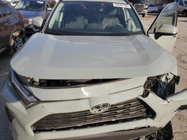 2T3P1RFV9NW329236 - 2022 TOYOTA RAV4 XLE GREEN photo 12