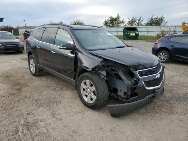 1GNKRGED5BJ207913 - 2011 CHEVROLET TRAVERSE LT BLACK photo 4