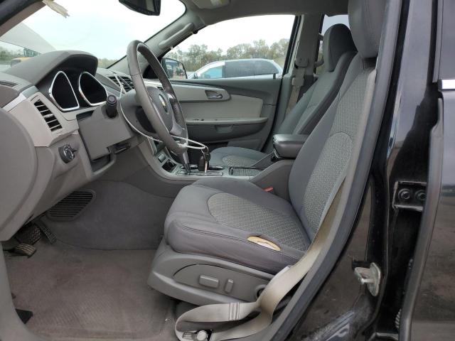 1GNKRGED5BJ207913 - 2011 CHEVROLET TRAVERSE LT BLACK photo 7