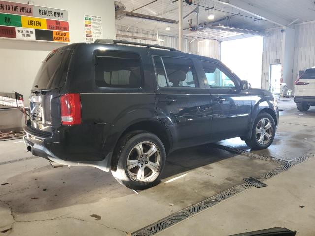 5FNYF4H55EB047929 - 2014 HONDA PILOT EXL შავი ფოტო 3