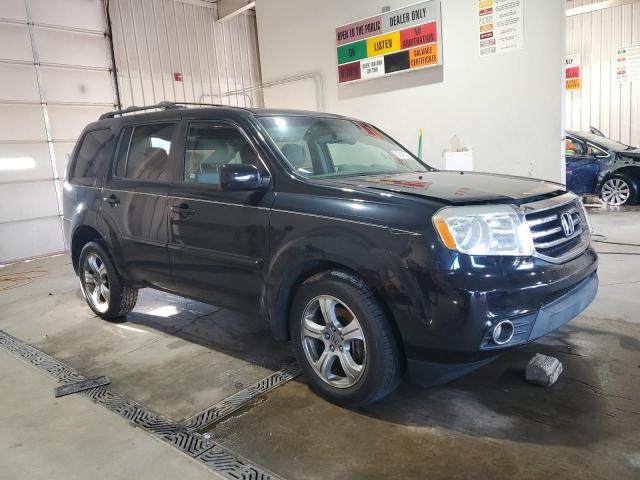 5FNYF4H55EB047929 - 2014 HONDA PILOT EXL შავი ფოტო 4