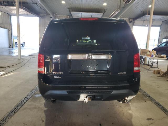 5FNYF4H55EB047929 - 2014 HONDA PILOT EXL შავი ფოტო 6