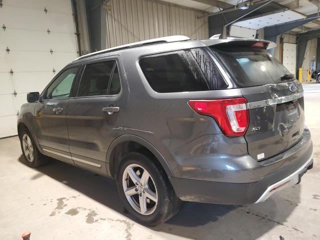 1FM5K8D80HGD37815 - 2017 FORD EXPLORER XLT 石墨色 照片 2