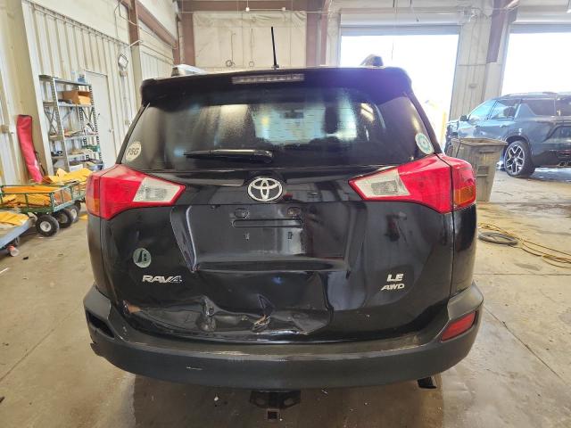 2T3BFREV9DW047836 - 2013 TOYOTA RAV4 LE BLACK photo 6
