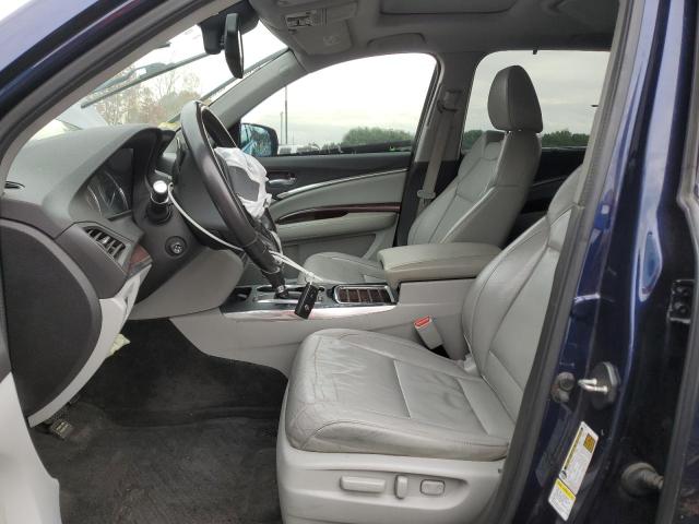 5FRYD4H61EB023219 - 2014 ACURA MDX TECHNOLOGY 蓝色 照片 7