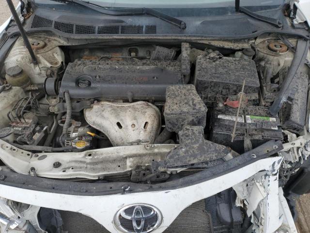 4T1BE46K97U502577 - 2007 TOYOTA CAMRY CE WHITE photo 11