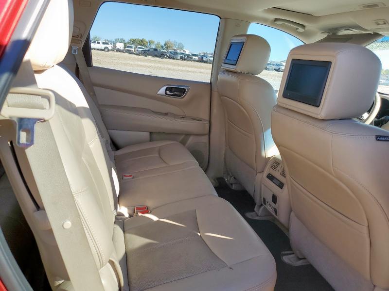5N1AR2MM6FC671968 - 2015 NISSAN PATHFINDER S RED photo 11