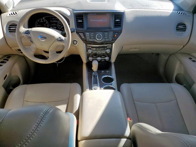 5N1AR2MM6FC671968 - 2015 NISSAN PATHFINDER S RED photo 8