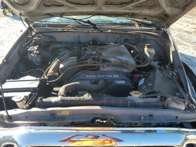 5TESN92N54Z334134 - 2004 TOYOTA TACOMA XTRACAB PRERUNNER ვერცხლისფერი ფოტო 11
