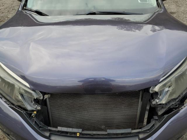 5J6RM4H51CL075421 - 2012 HONDA CR-V EX BLUE photo 12