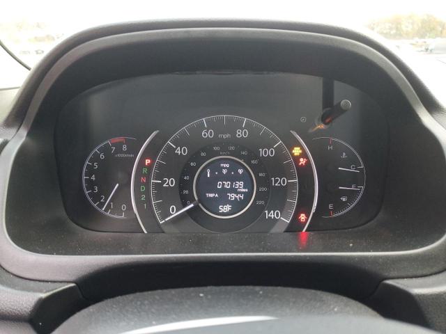 5J6RM4H51CL075421 - 2012 HONDA CR-V EX BLUE photo 9