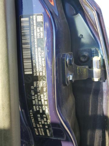 ZACCJAAB6HPF91280 - 2017 JEEP RENEGADE SPORT ლურჯი ფოტო 13