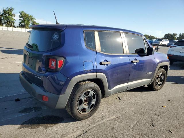 ZACCJAAB6HPF91280 - 2017 JEEP RENEGADE SPORT ლურჯი ფოტო 3