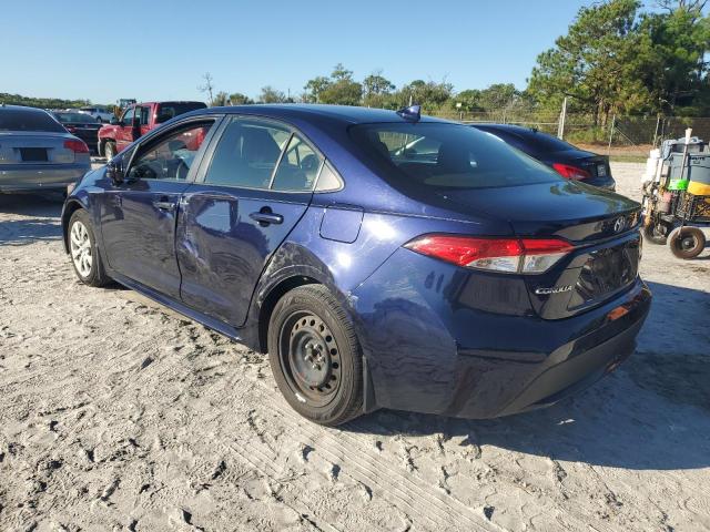 JTDEPMAE9MJ172904 - 2021 TOYOTA COROLLA LE Bleu photo 2
