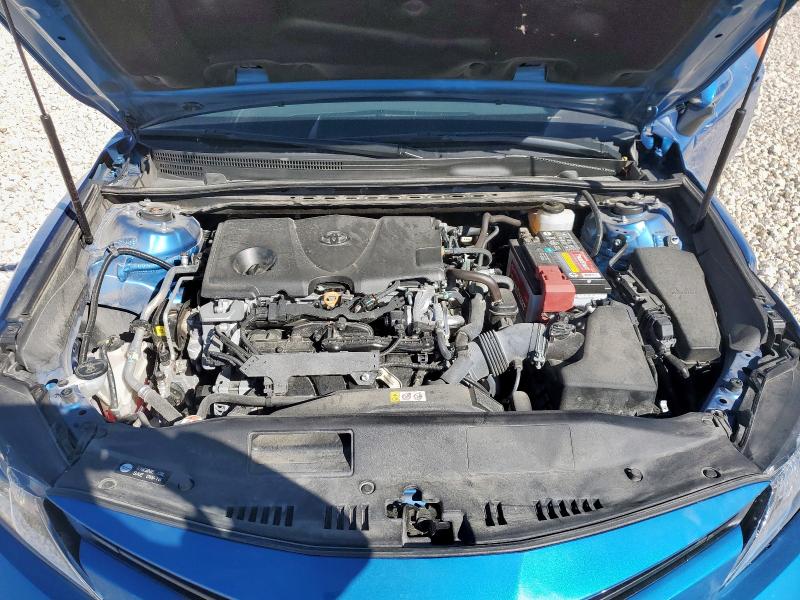 4T1C11AK8LU308672 - 2020 TOYOTA CAMRY LE BLUE photo 11