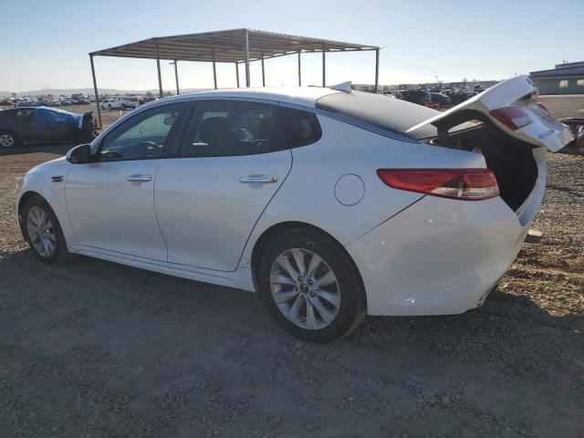 5XXGT4L33JG270116 - 2018 KIA OPTIMA LX WHITE photo 2