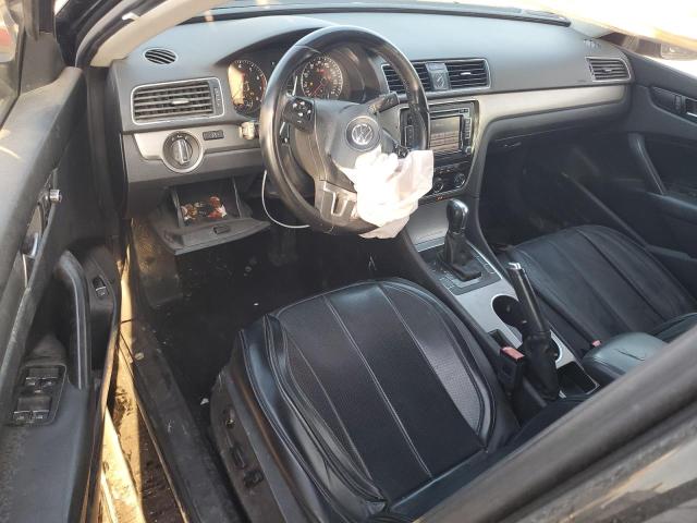 1VWBT7A38EC080779 - 2014 VOLKSWAGEN PASSAT SE BLACK photo 8