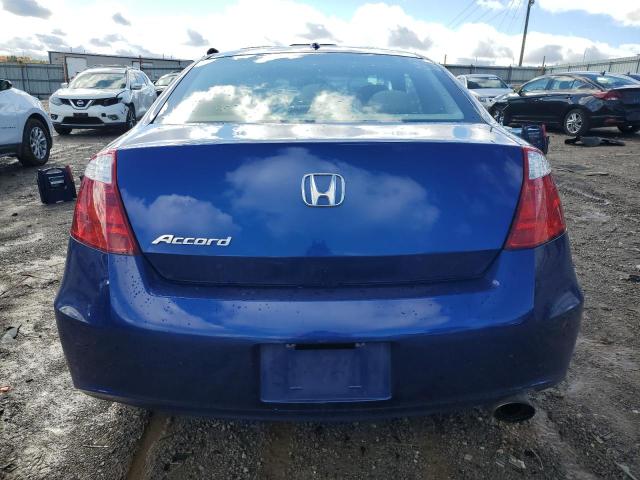 1HGCS1B84AA013055 - 2010 HONDA ACCORD EXL BLUE photo 6