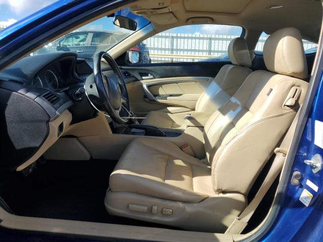 1HGCS1B84AA013055 - 2010 HONDA ACCORD EXL BLUE photo 7