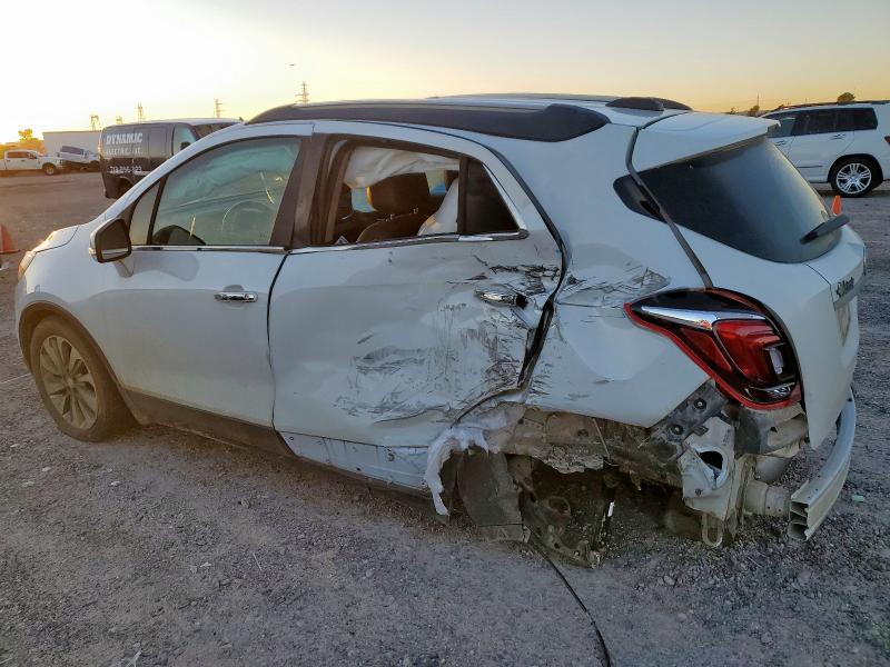 KL4CJASB1KB777139 - 2019 BUICK ENCORE PREFERRED أبيض صورة 2