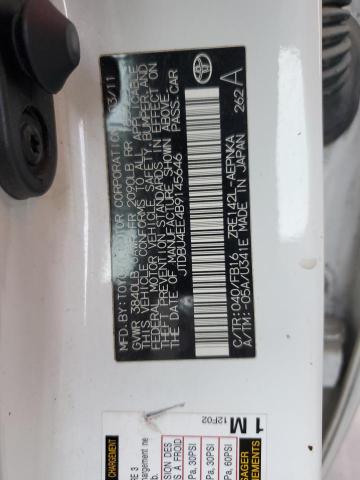 JTDBU4EE4B9145646 - 2011 TOYOTA COROLLA BASE Ağ foto 12