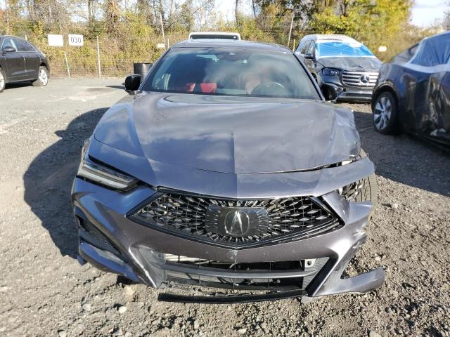 19UUB6F54NA002001 - 2022 ACURA TLX TECH A GRAY photo 5