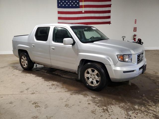 2HJYK16566H552589 - 2006 HONDA RIDGELINE RTL SILVER photo 4