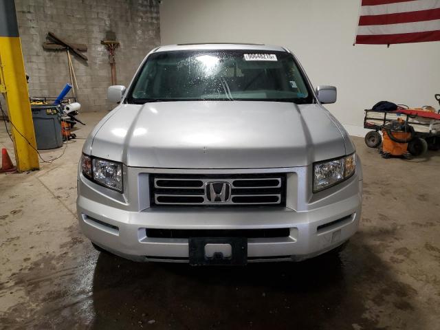 2HJYK16566H552589 - 2006 HONDA RIDGELINE RTL SILVER photo 5