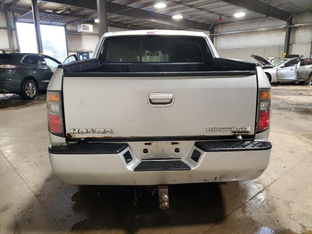 2HJYK16566H552589 - 2006 HONDA RIDGELINE RTL SILVER photo 6