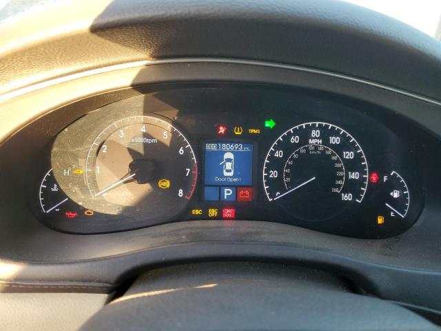 KMHGC4DD6CU177364 - 2012 HYUNDAI GENESIS 3.8L შავი ფოტო 9