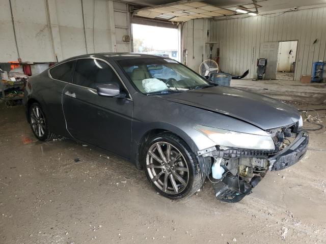 1HGCS22819A000118 - 2009 HONDA ACCORD EXL GRAY photo 4