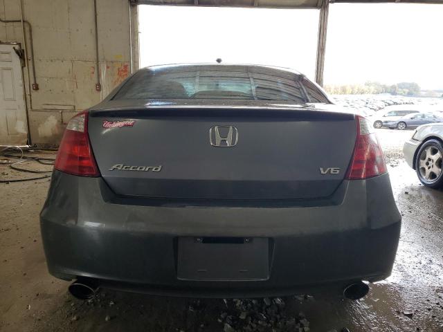 1HGCS22819A000118 - 2009 HONDA ACCORD EXL GRAY photo 6