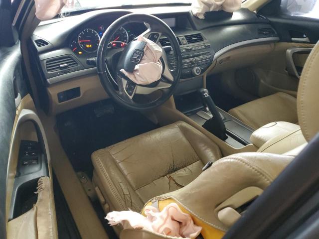 1HGCS22819A000118 - 2009 HONDA ACCORD EXL GRAY photo 8