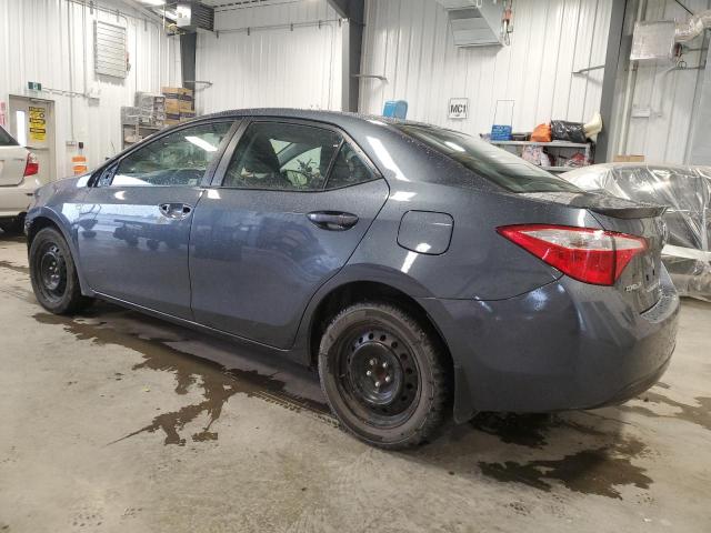 2T1BURHE0GC737698 - 2016 TOYOTA COROLLA L Szary zdjęcie 2